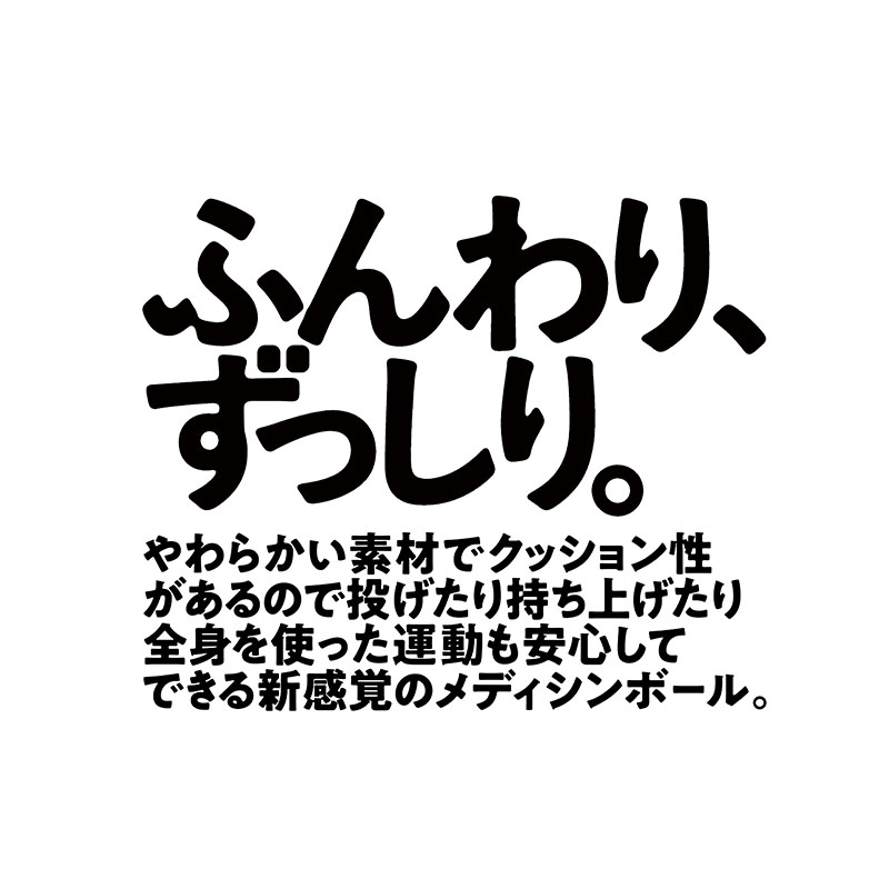 La-VIE(ラ・ヴィ) メディシンボール ソフト 5kg ブラック