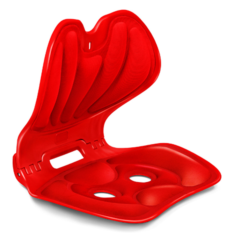 美姿勢S字シート レッド 3B-4832