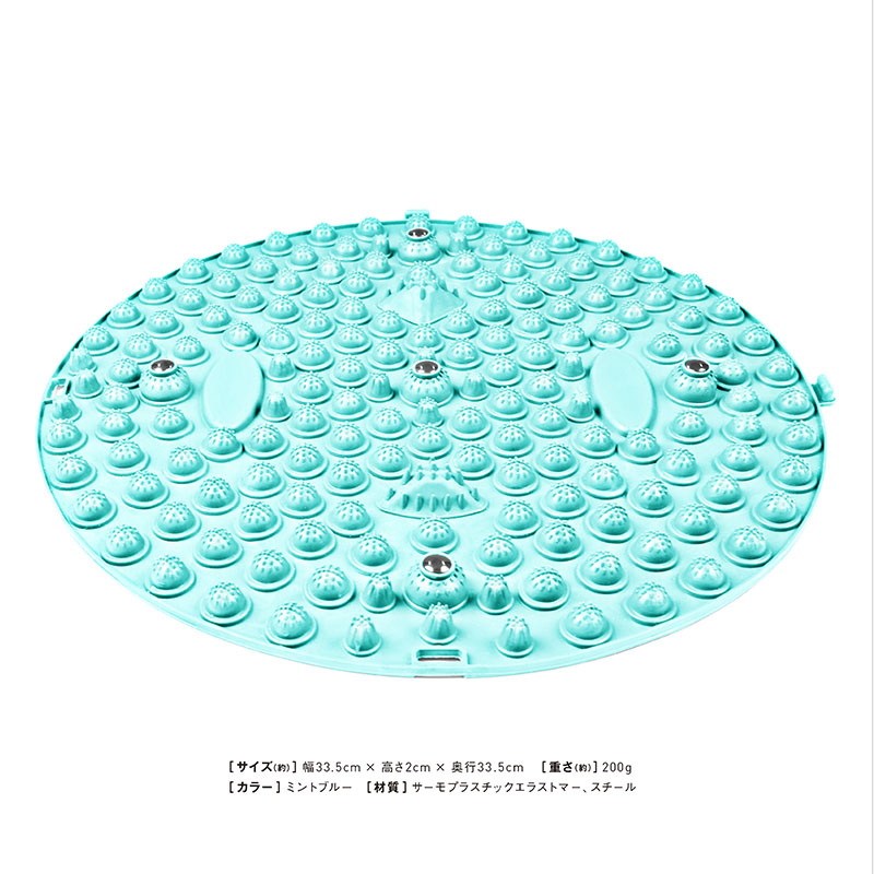 La-VIE(ラ・ヴィ) スロージョギングマット ふみ活 ミントブルー