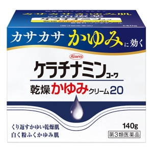 【第3類医薬品】ケラチナミンコーワ乾燥かゆみクリーム20 140g