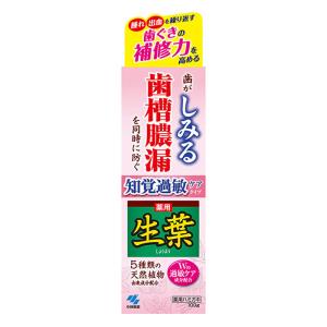 歯磨き粉 生葉Sa 知覚過敏ケアタイプ 100g