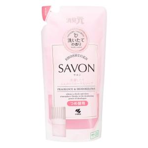 消臭元 SAVON詰替 ふんわりフローラルソープ 400ml