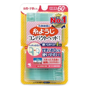 糸ようじ コンパクトヘッド 60本
