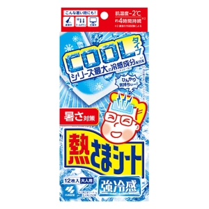 熱さまシート強冷感 大人用 12枚入