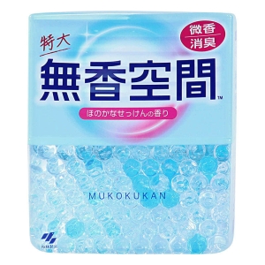 無香空間 特大 微香タイプ 本体 ほのかなせっけんの香り 630g