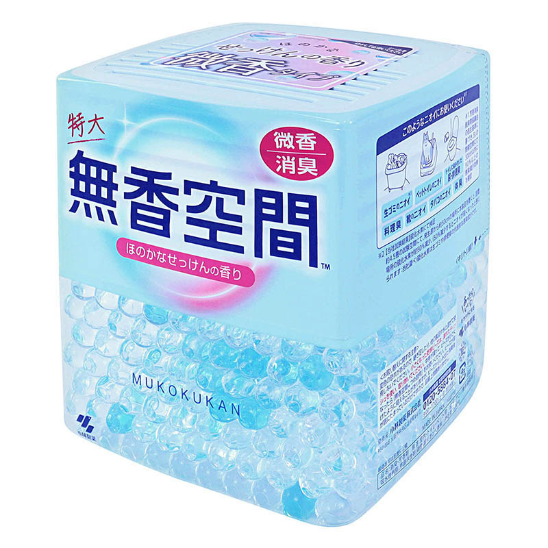 無香空間 特大 微香タイプ 本体 ほのかなせっけんの香り 630g