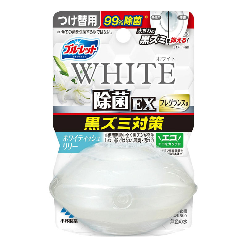 液体ブルーレットおくだけ除菌EX フレグランス つけ替用 ホワイトホワイティッシュリリー 67ml