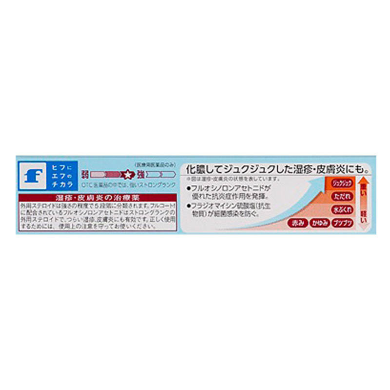 【指定第2類医薬品】フルコートf 5g