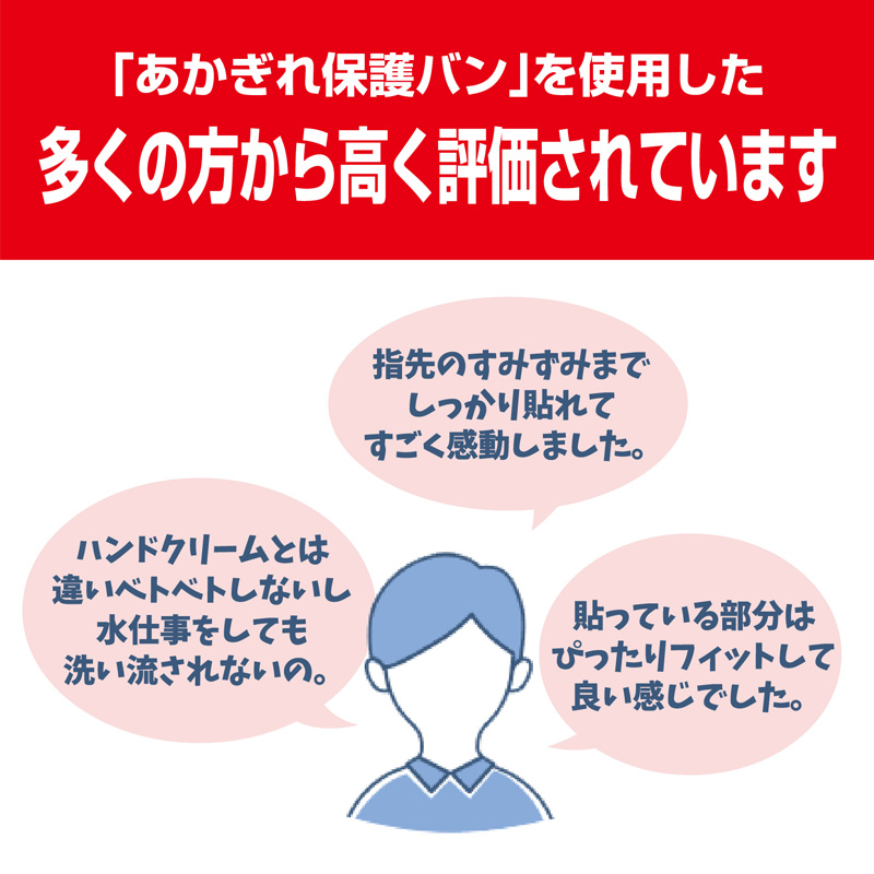 あかぎれ保護バン 関節用 20枚