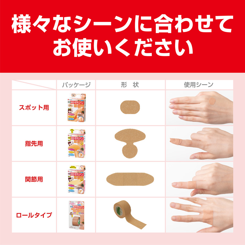 あかぎれ保護バン 関節用 20枚