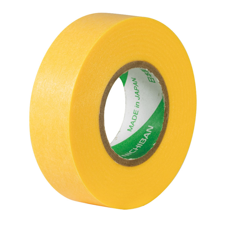 プッシュカット 詰め替え用マスキングテープ 黄