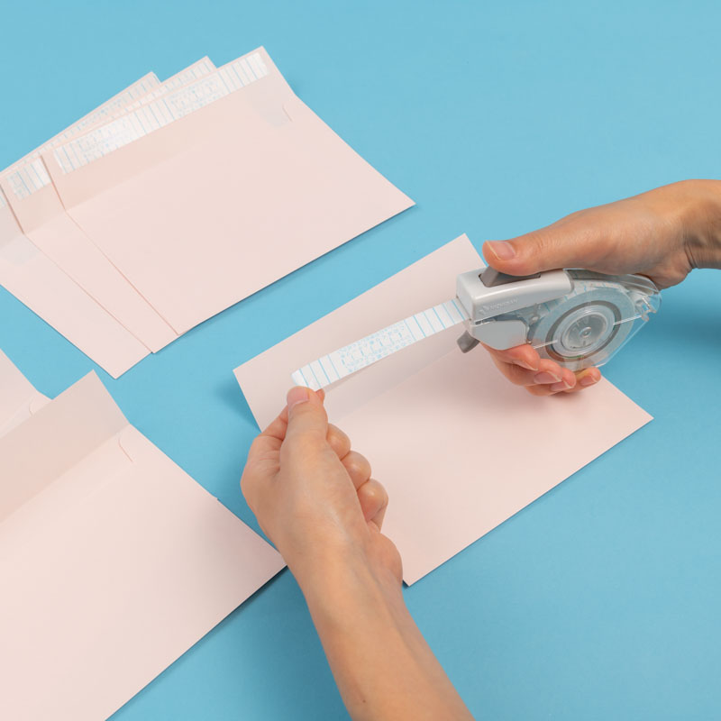 テープカッター プッシュカット ホワイト