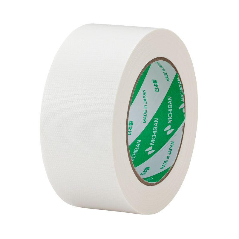 布粘着テープ 中軽量物封かん用 白 50mm×25m