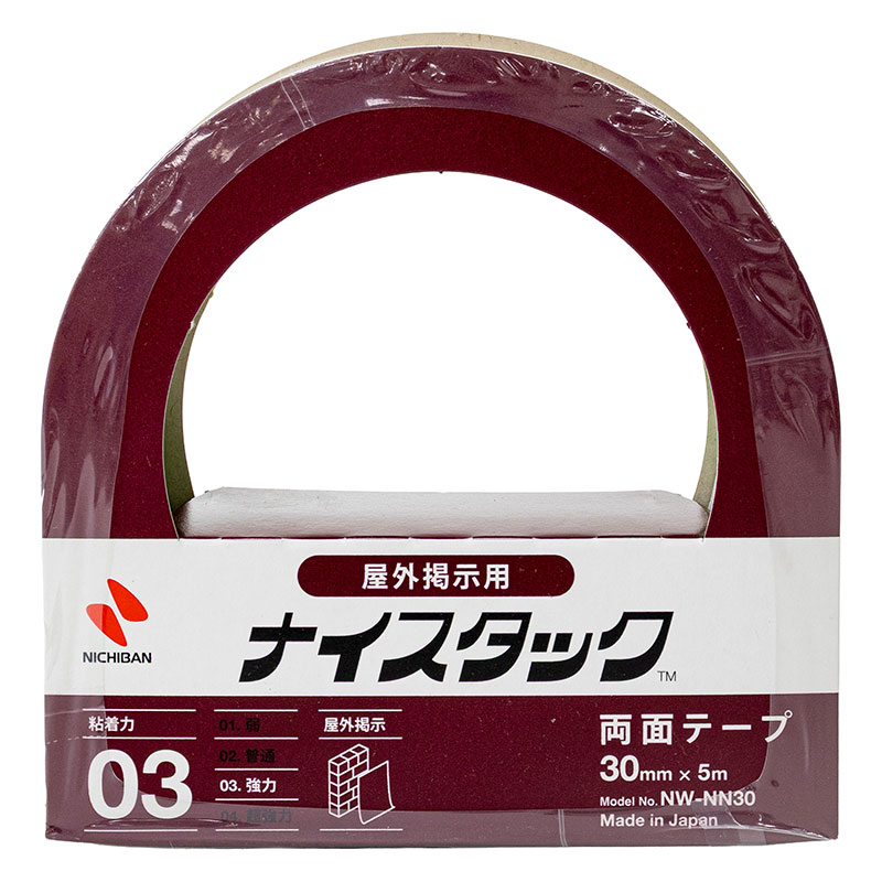 ナイスタック 両面テープ 屋外掲示用 30mm×5m NW-NN30