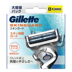 Gilletteジレット スキンガード 替刃8個入