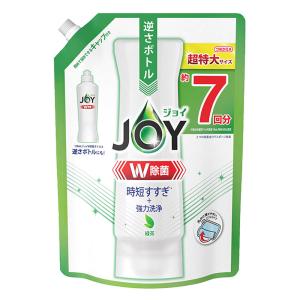 食器用洗剤 除菌ジョイコンパクト 緑茶の香り 超特大 つめかえ用 910ml