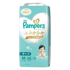 パンパースはじめての肌へのいちばん【テープ M 48枚(6～11kg)】
