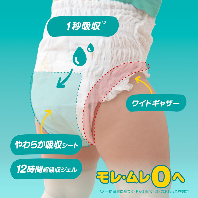 パンパース さらさらケア【パンツ L 54枚(9～14kg)】