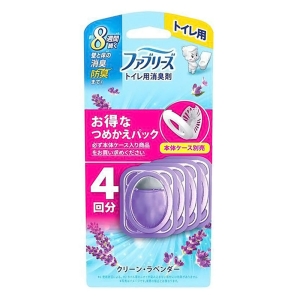 ファブリーズ 消臭剤 トイレ用 クリーン・ラベンダー 詰替 4個パック