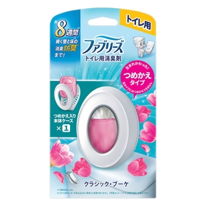 ファブリーズ 消臭芳香剤 トイレ用 クラシック・ブーケ 詰め替え入り本体ケース 6.3mL