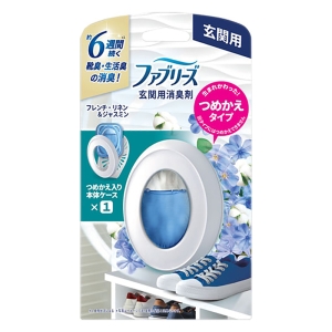 ファブリーズ 消臭芳香剤 玄関用 フレンチ・リネン&ジャスミン 詰め替え入り本体ケース 7mL