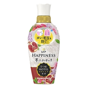 ★レノア ハピネス 夢ふわタッチ 柔軟剤 ザクロ＆フローラル 本体 450mL