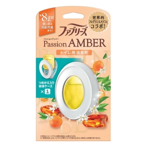 ファブリーズ W消臭 トイレ用消臭剤 本体 パッションアンバー 1個