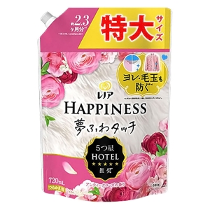 レノア ハピネス 夢ふわタッチ 柔軟剤 アンティークローズ 詰め替え 特大 720mL