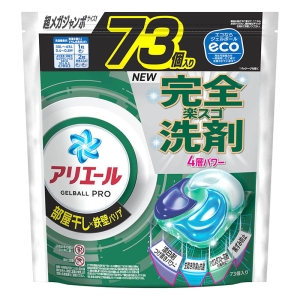 アリエール ジェルボールプロ 部屋干し用 超メガジャンボサイズ 詰替 73個入