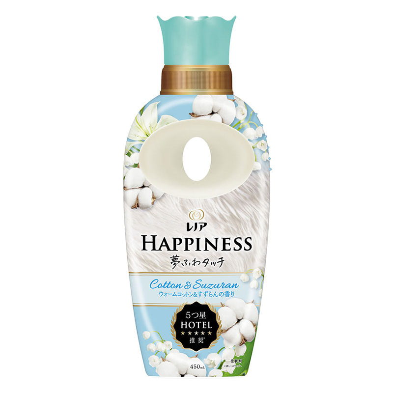 レノアハピネス 夢ふわタッチ ウォームコットン＆すずらんの香り 本体 450ml