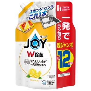除菌ジョイコンパクト 贅沢シトラスレモンの香り  詰替 超ジャンボサイズ 1550ml