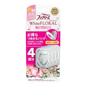 ファブリーズ W消臭 トイレ用消臭剤 詰替 ホワイトフローラル 4回分