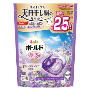ジェルボール4D 心安らぐホワイトラベンダー&ジャスミンの香り 詰替 ハイパージャンボサイズ 27個