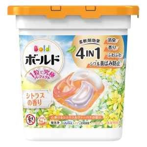 ジェルボール4D 心弾けるシトラス&ヴァーベナの香り 本体 11個