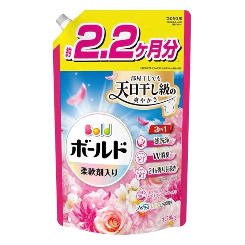ボールドジェル プレミアムブロッサムの香り 詰替用 ウルトラジャンボ 1580g