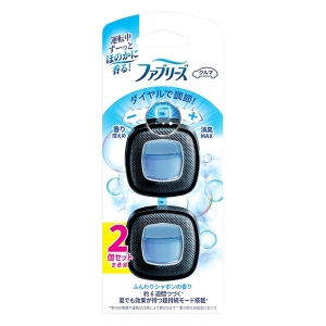 ファブリーズ イージークリップ ふんわりシャボンの香り 2.5ml×2