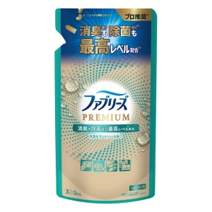 ファブリーズ 消臭スプレー 布用 PREMIUM 消臭+除菌 清潔なランドリーの香り 詰替 320ml