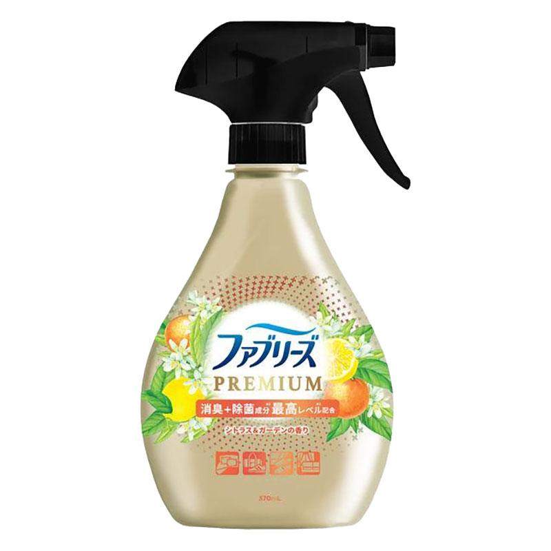 ファブリーズ 布用 W除菌+消臭 プレミアム シトラス&ガーデン 本体 370ml