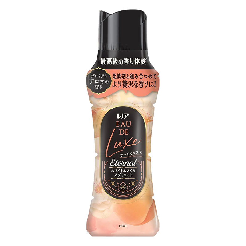 レノア オードリュクス エターナル 香り付けビーズ ホワイトムスク&アプリコット 本体 470ml