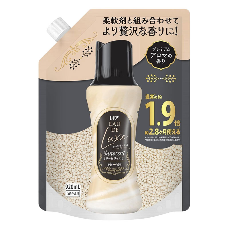 レノア オードリュクス イノセント 香りつけビーズ リリー&ジャスミン 詰替 特大 920ml