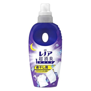 レノア超消臭 1WEEK 夜干し用 柔軟剤 アクアナイトシャボン 本体 490ml