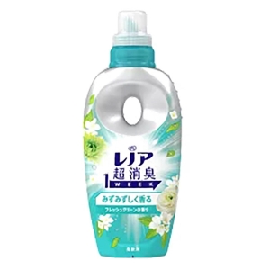 レノア超消臭 1WEEK 柔軟剤 フレッシュグリーンの香り 本体 490ml