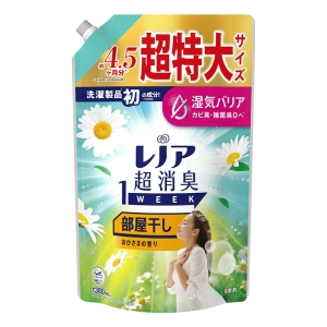 レノア超消臭 1WEEK 部屋干し 柔軟剤 おひさまの香り 詰替 超特大 1380ml