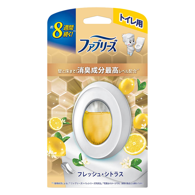 ファブリーズ トイレ用 消臭成分最高レベル フレッシュ・シトラス 本体 6.3mL