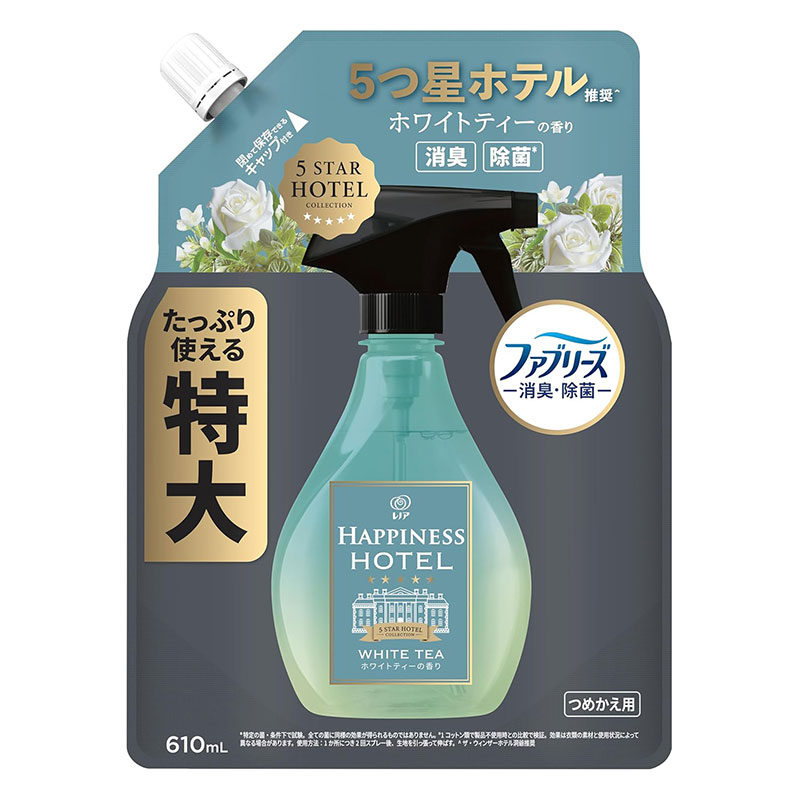 レノアハピネスミスト ホワイトティー 特大詰替 610ml