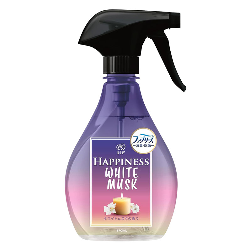 ファブリーズ レノア ハピネスミスト 布用 ホワイトムスクの香り 本体 370ml