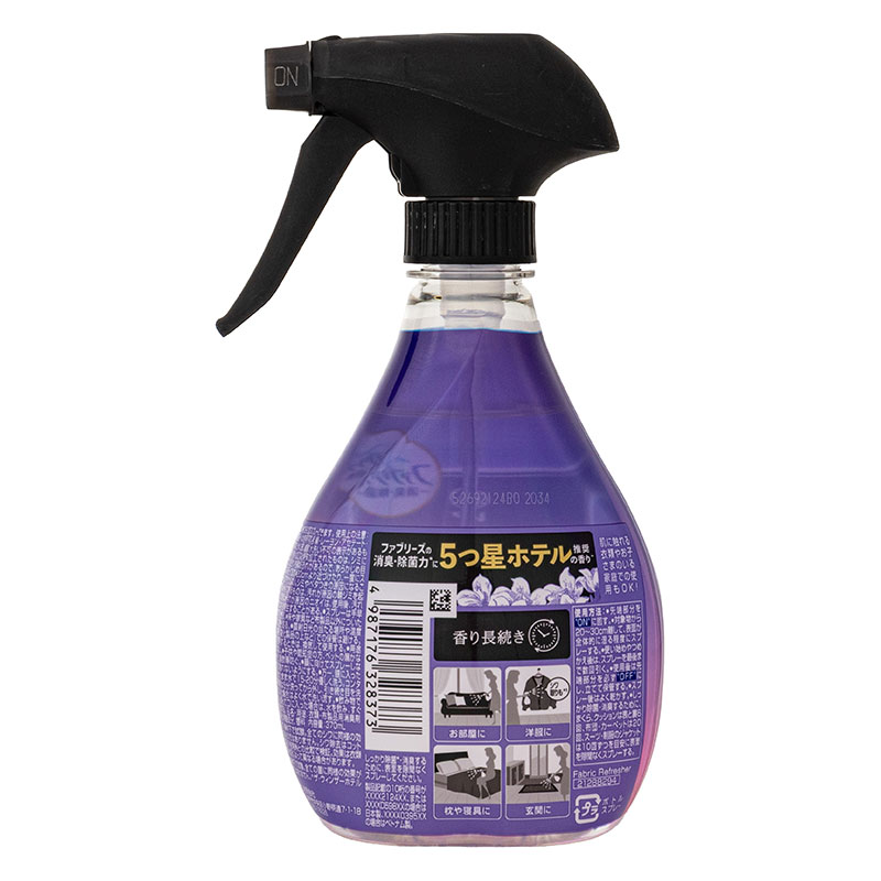 ファブリーズ レノア ハピネスミスト 布用 ホワイトムスクの香り 本体 370ml