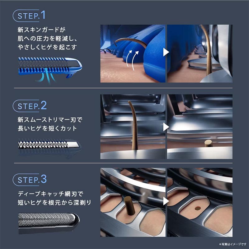 ブラウン 洗浄器付きモデル電動シェーバー 53-A72000CC