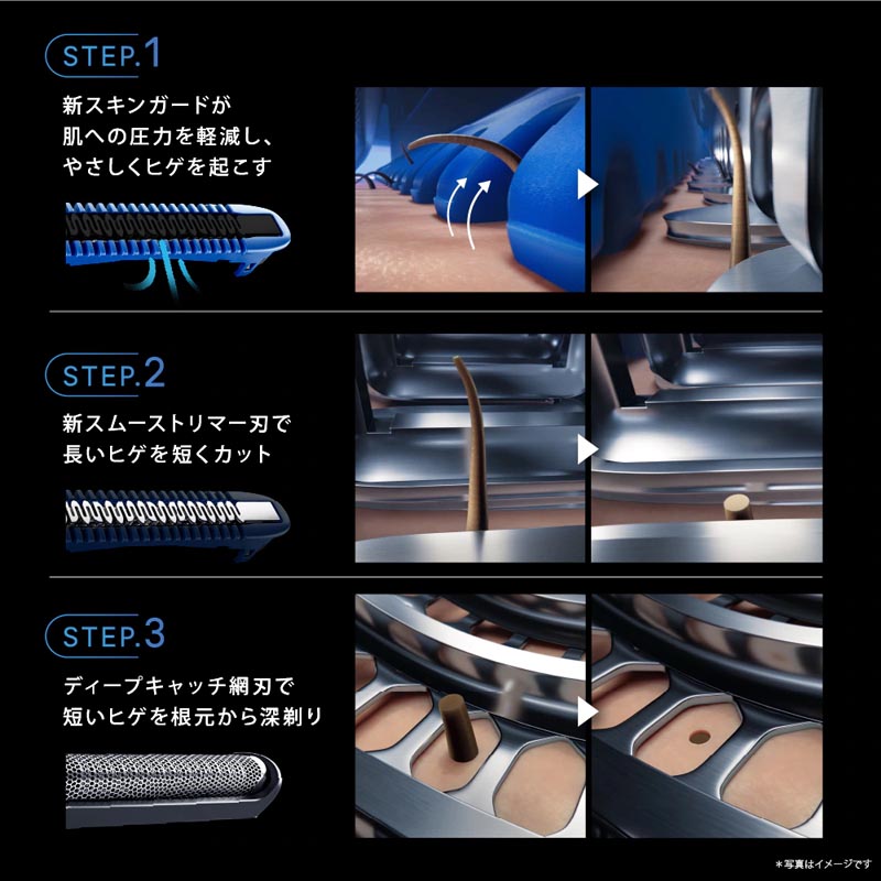洗浄器付きモデル電動シェーバー 73-S85010CC