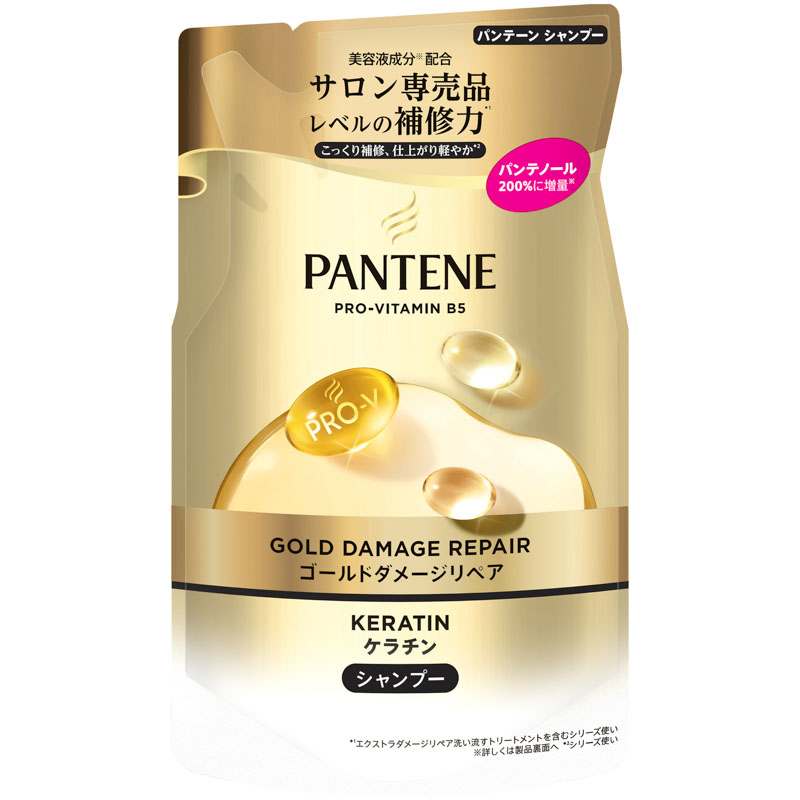 【お取り寄せ商品】パンテーン ゴールド ダメージリペア シャンプー 詰替 260g